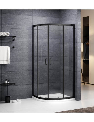 Roth ALBIS quadrant shower enclosure with a double sliding door 80, 90 - 2