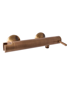 Wall-mounted shower lever mixer SEINA BRONZE - Rozměr 150 mm