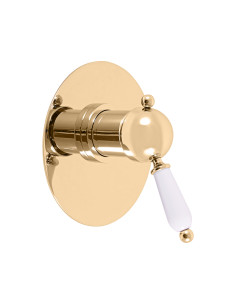 Built-in single lever shower mixer LABE GOLD - Barva...