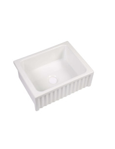 Kerasan ceramic kitchen sink Hampshire, 60x47 cm, white - 1