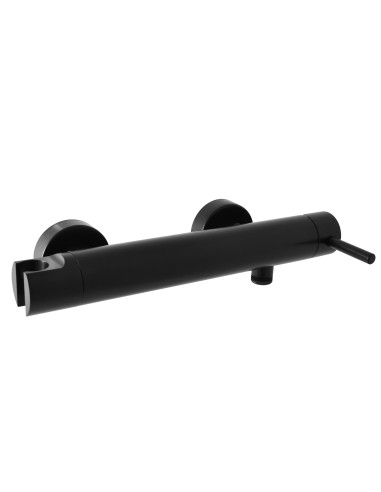 Shower lever mixer SEINA BLACK MATT - Barva černá matná,Rozměr 100 mm