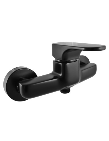 Shower lever mixer YUKON BLACK MATT - Barva černá matná,Rozměr 150 mm