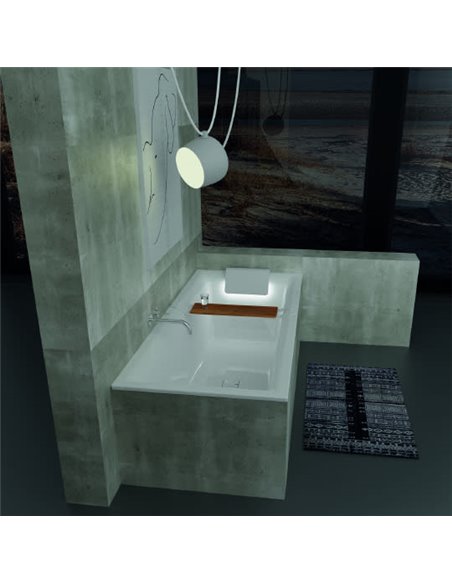 Riho Acrylic Bath Still Square 180x80 - 2