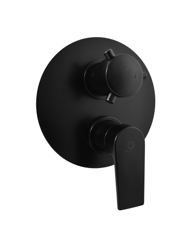 Built-in bath lever mixer COLORADO BLACK MATT - Barva černá matná