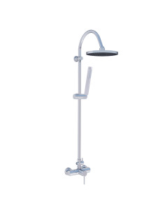 Shower lever mixer with head and hand shower SEINA CHROME...