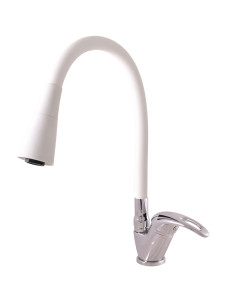 Sink lever mixer with flexible spout - Barva...