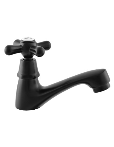 Water faucet for one water MORAVA RETRO BLACK MATT - Barva černá matná