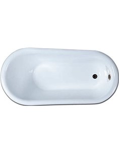 Акриловая ванна Gemy G9030 D фурнитура бронза - 1