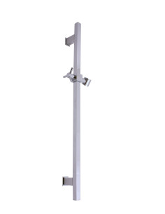 Shower bar with sliding  holder - Barva chrom/kov