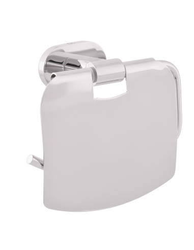 Paper holder with cover chrome Bathroom accessory YUKON - Barva chrom