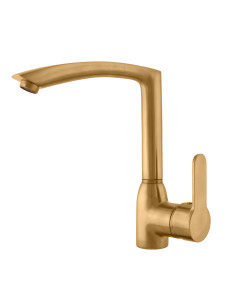 Sink lever mixer ZAMBEZI GOLD BRUSHED - Barva ZLATÁ -...