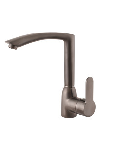 Sink lever mixer ZAMBEZI METAL GREY BRUSHED MATT - Barva...