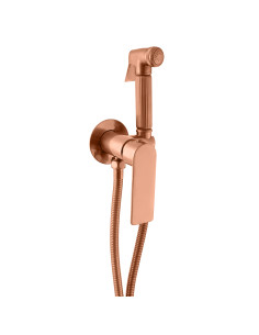 Built-in bidet lever mixer with shower NIL GOLD ROSE –...