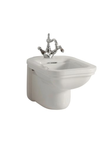 Kerasan wall-mounted bidet with overflow ring Waldorf 4125 - 13