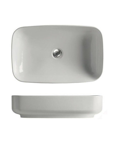 Sink Kerasan Tribeca 514301 white (60x38cm) - 7