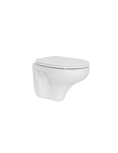 Creavit Perla Tp320 wall-hung toilet with Soft Close lid - 5