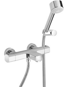 Paini Bath Thermostatic Mixer With Shower Ovo 86CR105THKM - 1