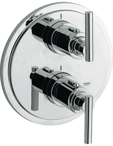 Grohe Bath Thermostatic Mixer With Shower Atrio 19399000 - 1