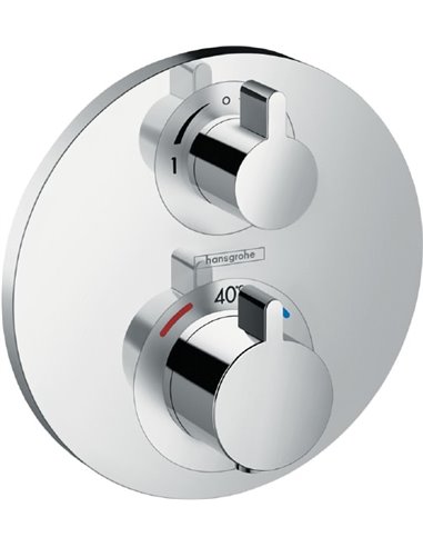 Hansgrohe termostata jaucējkrāns vannai ar dušu Ecostat S 15758000 - 1
