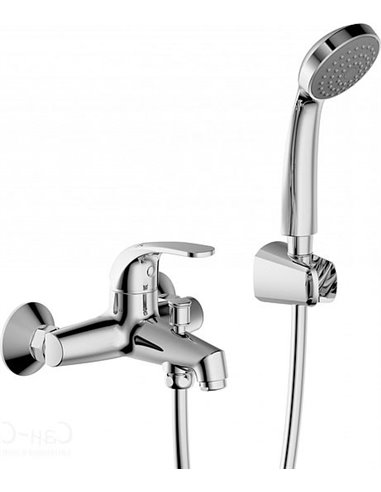 Bravat Bath Mixer With Shower Fit 7F6135188CP-B-RUS - 1