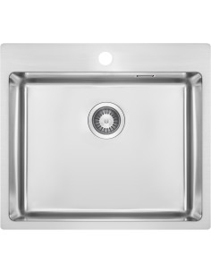 Deante Kitchen sink stainless steel 55x50.5x20cm ZPO_010B - 8