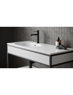 ZEN BY CERSANIT 100cm console sink, right, white - 3