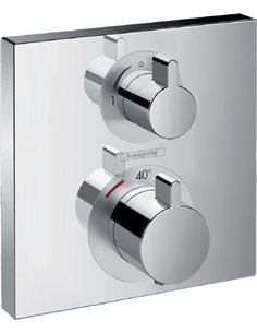 Hansgrohe termostata jaucējkrāns vannai ar dušu Ecostat Square 15714000 - 1