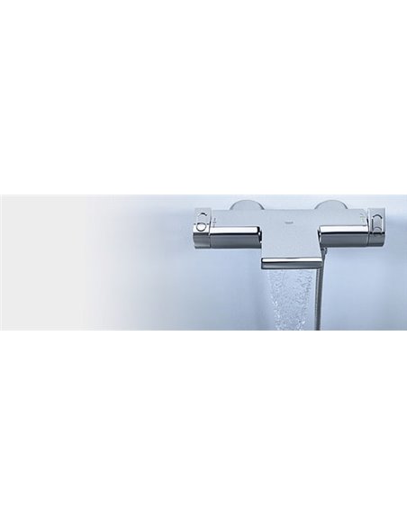 Grohe termostata jaucējkrāns vannai ar dušu Grohtherm 2000 New 34176001 - 3