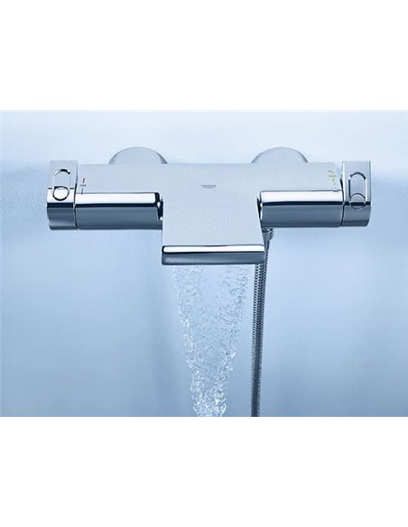 Grohe termostata jaucējkrāns vannai ar dušu Grohtherm 2000 New 34176001 - 10