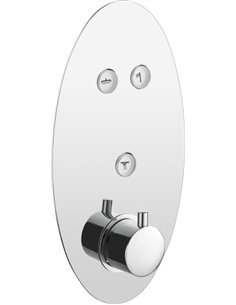 Gllon termostata jaucējkrāns vannai ar dušu GL-CMB-LO-3-T - 1