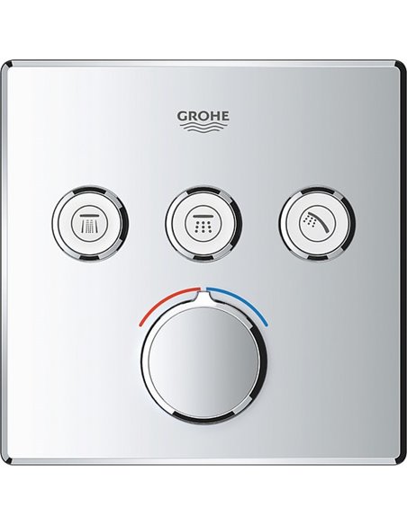 Grohe Bath Mixer With Shower Grohtherm SmartControl 29149000 - 3