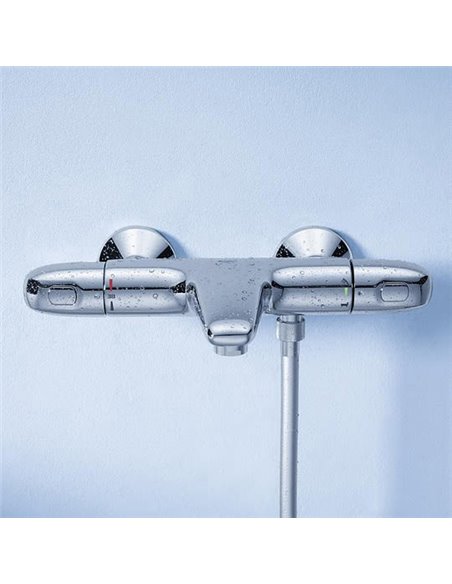 Grohe termostata jaucējkrāns vannai ar dušu Grohtherm 1000 New 34155003 - 3