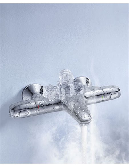 Grohe termostata jaucējkrāns vannai ar dušu Grohtherm 1000 New 34155003 - 4