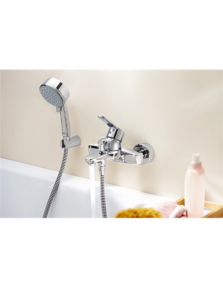 Смеситель Grohe Eurostyle Cosmopolitan 33591002 для ванны с душем - 12