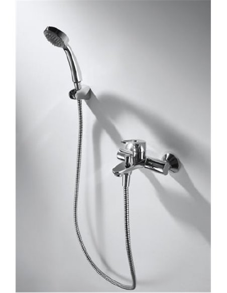 Bravat Bath Mixer With Shower Drop-D F648162C-B-RUS - 2