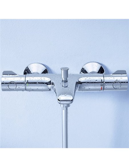 Grohe Bath Thermostatic Mixer With Shower Grohtherm 800 34576000 - 3