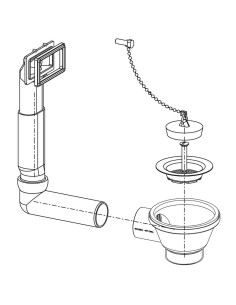 Kludi Bath Mixer With Shower Ambienta 536500575 - 1