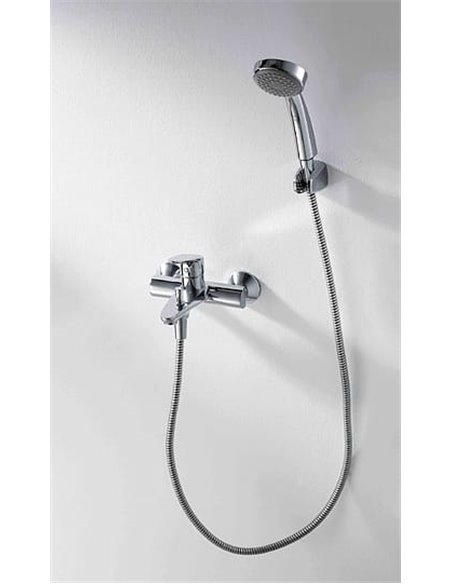 Bravat Bath Mixer With Shower Drop F64898C-B - 5