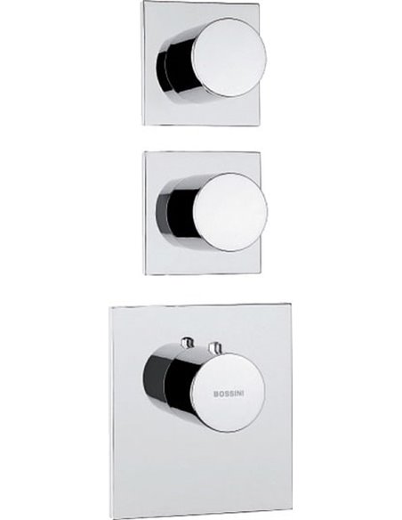 Bossini termostata jaucējkrāns vannai ar dušu OKI 2 Outlets LP Z031203 - 2