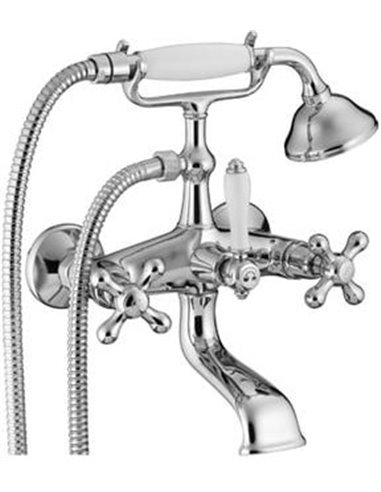 Treemme jaucējkrāns vannai ar dušu Romantica 3601.CC.PV - 1