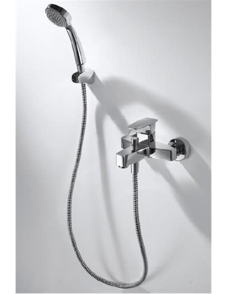 Bravat Bath Mixer With Shower Riffle F672106C-B - 2