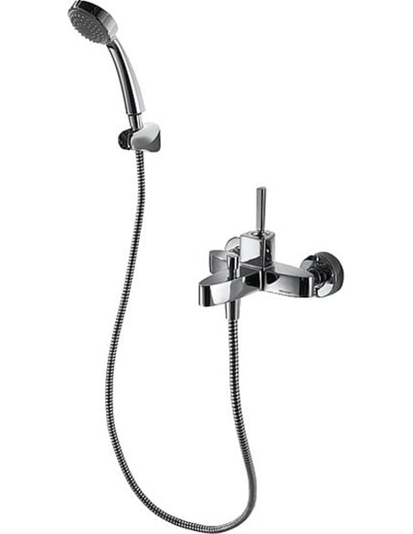 Bravat Bath Mixer With Shower Spring 7F679113C-B - 2