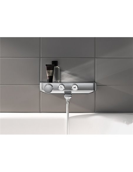 Grohe termostata jaucējkrāns vannai ar dušu Grohtherm SmartControl 34718000 - 4