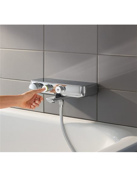 Grohe termostata jaucējkrāns vannai ar dušu Grohtherm SmartControl 34718000 - 5