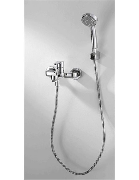 Bravat Bath Mixer With Shower Stream F63783C-B - 3