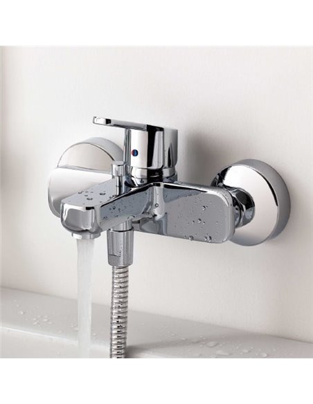 Kludi Bath Mixer With Shower Logo Neo 376810575 - 4