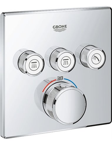 Grohe termostata jaucējkrāns dušai Grohtherm SmartControl 29126000 - 1