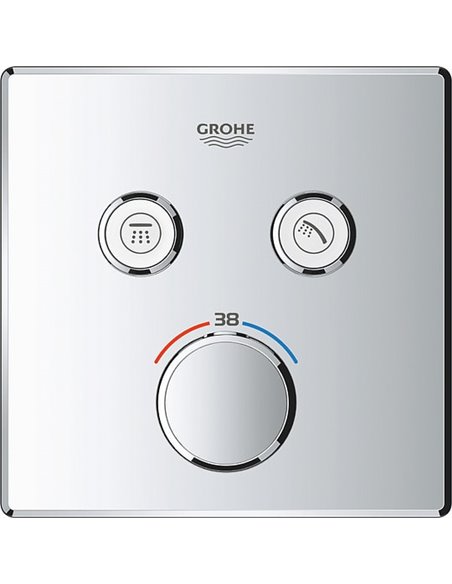 Grohe termostata jaucējkrāns dušai Grohtherm SmartControl 29124000 - 3