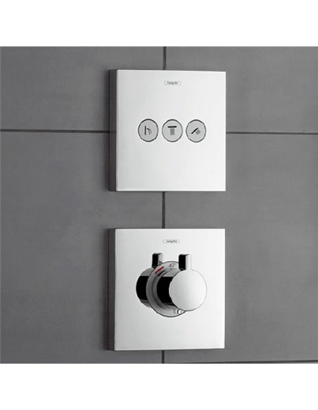 Hansgrohe termostata jaucējkrāns dušai ShowerSelect Highfow 15760000 - 3