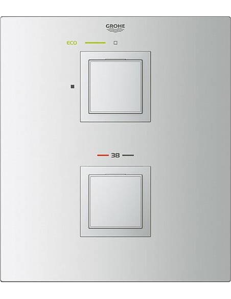 Grohe termostata jaucējkrāns dušai Grohtherm Cube 19959000 - 7